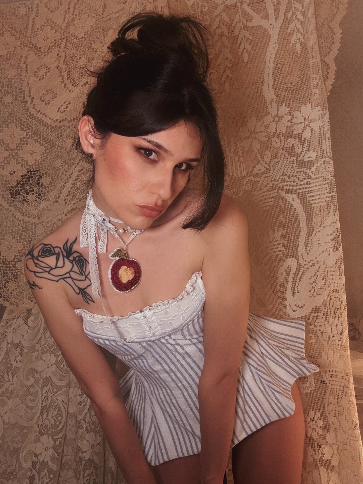 Apple of My Eye Pendant Necklace